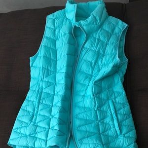 Puffy Blue Vest
